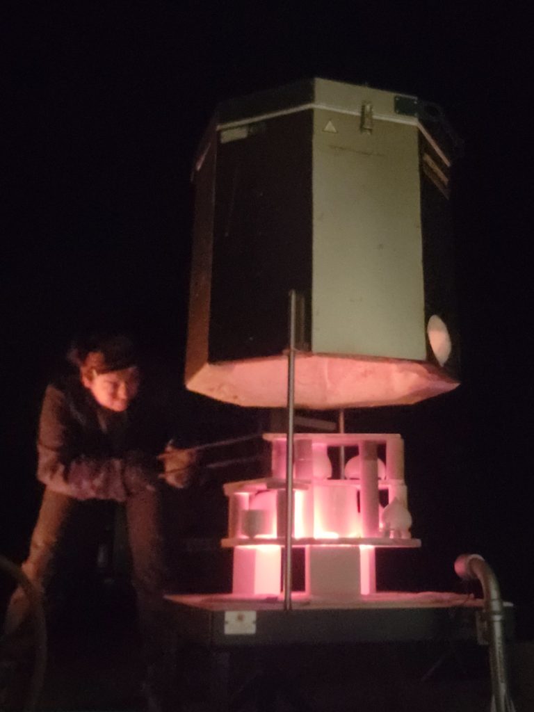 Défournement entre 900°C et 1000°C
